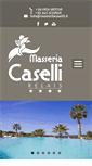 Mobile Screenshot of masseriacaselli.it